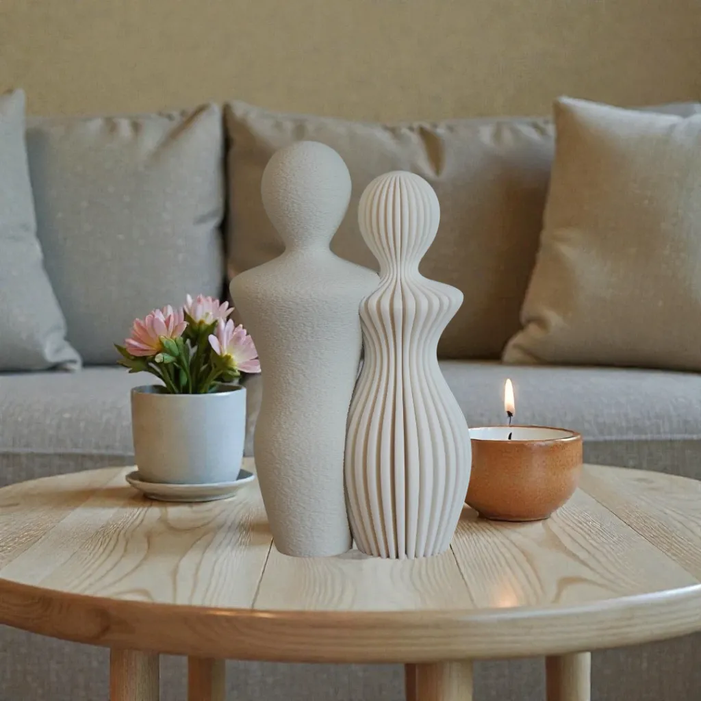 Japandi-koppel-man-fuzzy-vrouw-geribbeld-Bone-white-ivory-white.webp