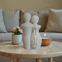 Japandi-koppel-man-fuzzy-vrouw-geribbeld-Bone-white-ivory-white.webp
