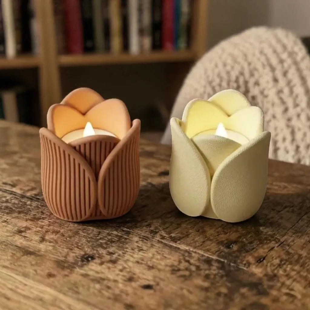 Tulp theelichthouder