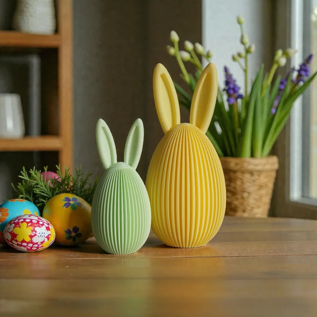 [0] Paasei met oren (135 mm, Productfoto's)