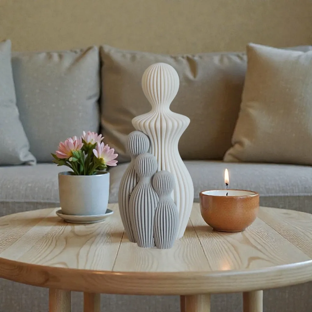 [0] Moeder met 3 kinderen (Productfoto's)