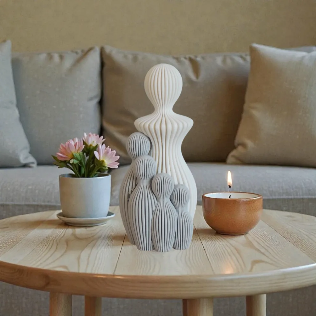 [0] Moeder met 4 kinderen (Productfoto's)