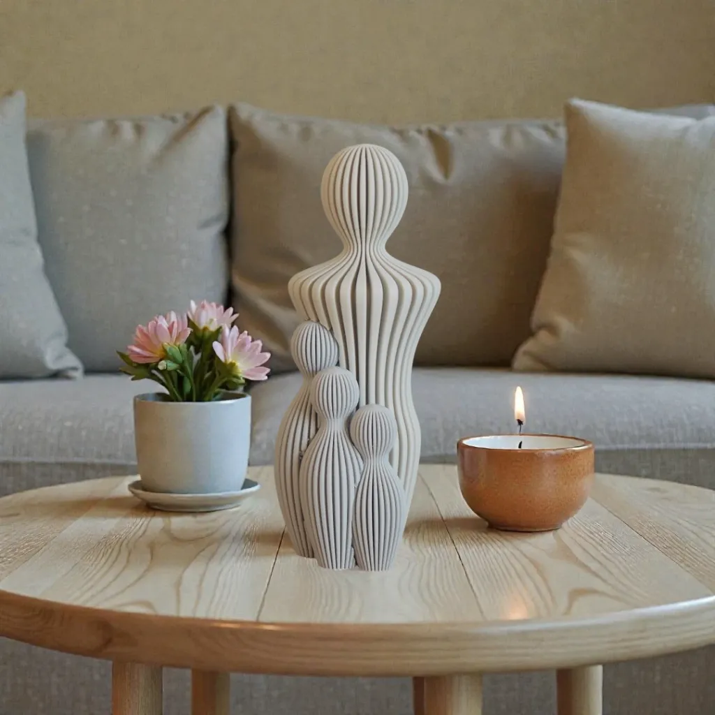 [0] Vader met 3 kinderen (Productfoto's)